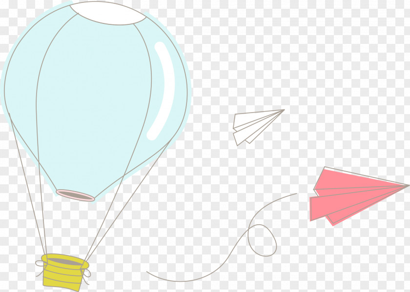 You Are Here Hot Air Balloon Image Vector Graphics PNG