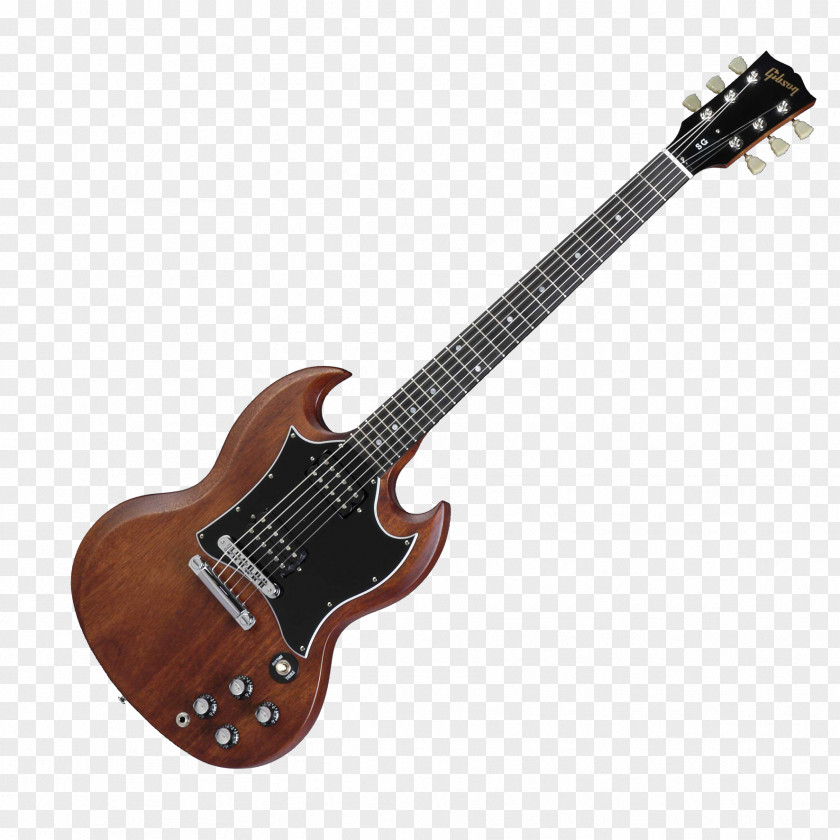 Brown Guitar Gibson SG Special Les Paul Studio Junior PNG