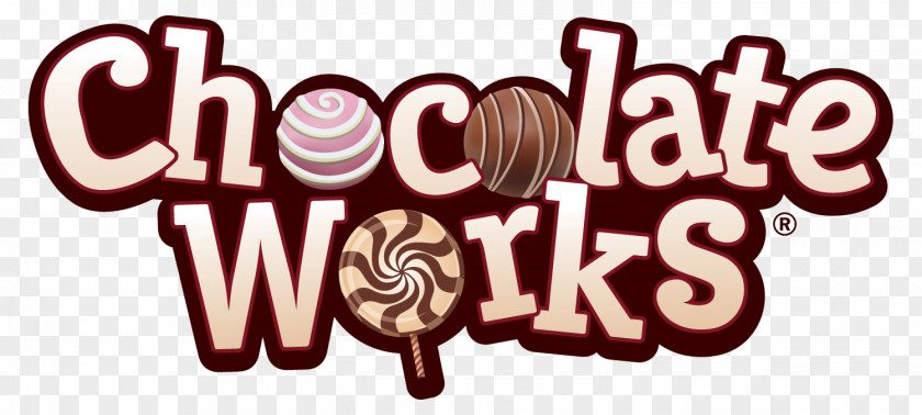 Chocolate Logo Balls Truffle Works PNG