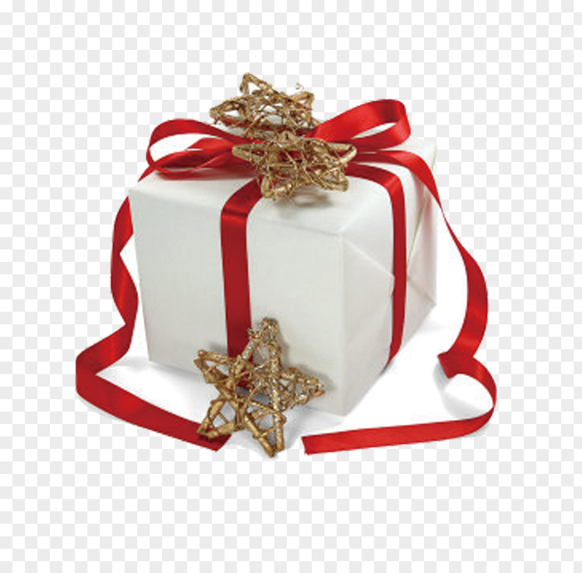 Christmas Present Gift Decorative Box PNG