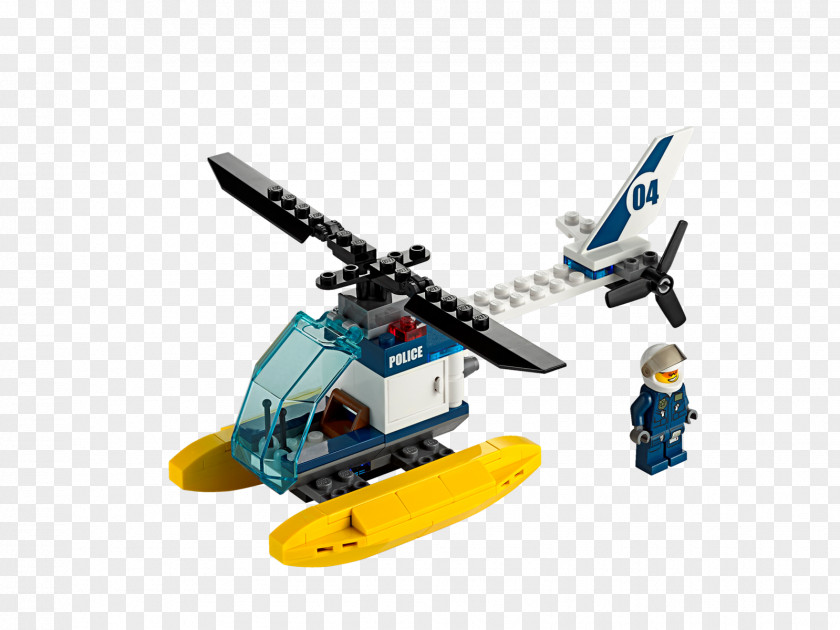 Helicopter Amazon.com LEGO 60068 City Crooks' Hideout Lego Police Aviation PNG