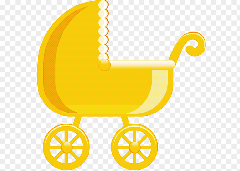 Yellow Baby Products Vehicle PNG