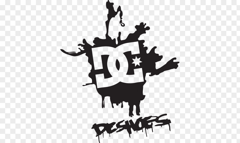 Ken Block DC Shoes Logo Decal Sticker Brand PNG