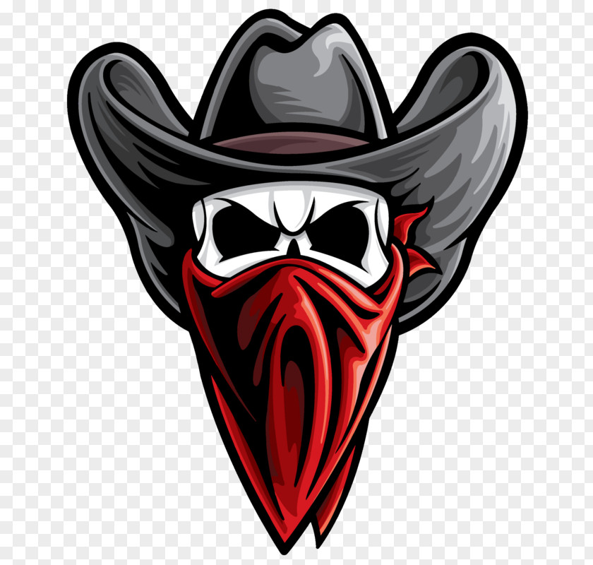 Skull Outlaw Royalty-free Clip Art PNG