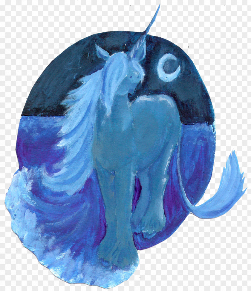 Unicorn Theme Marine Mammal Turquoise Legendary Creature PNG