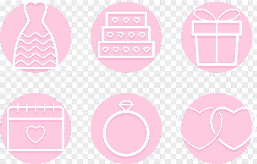 Wedding And Supplies Brand Pattern PNG