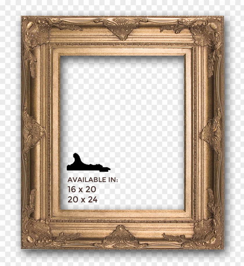 Antique Picture Frames Stock Photography PNG