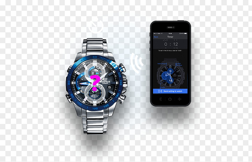 Watch Casio Edifice G-Shock PNG