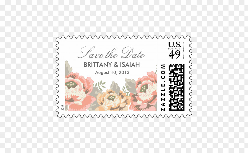 Wedding Stamp Invitation Paper Postage Stamps Mail Rubber PNG