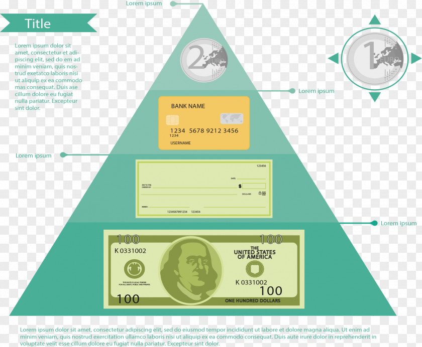 Coin Pyramid Payment Euclidean Vector PNG