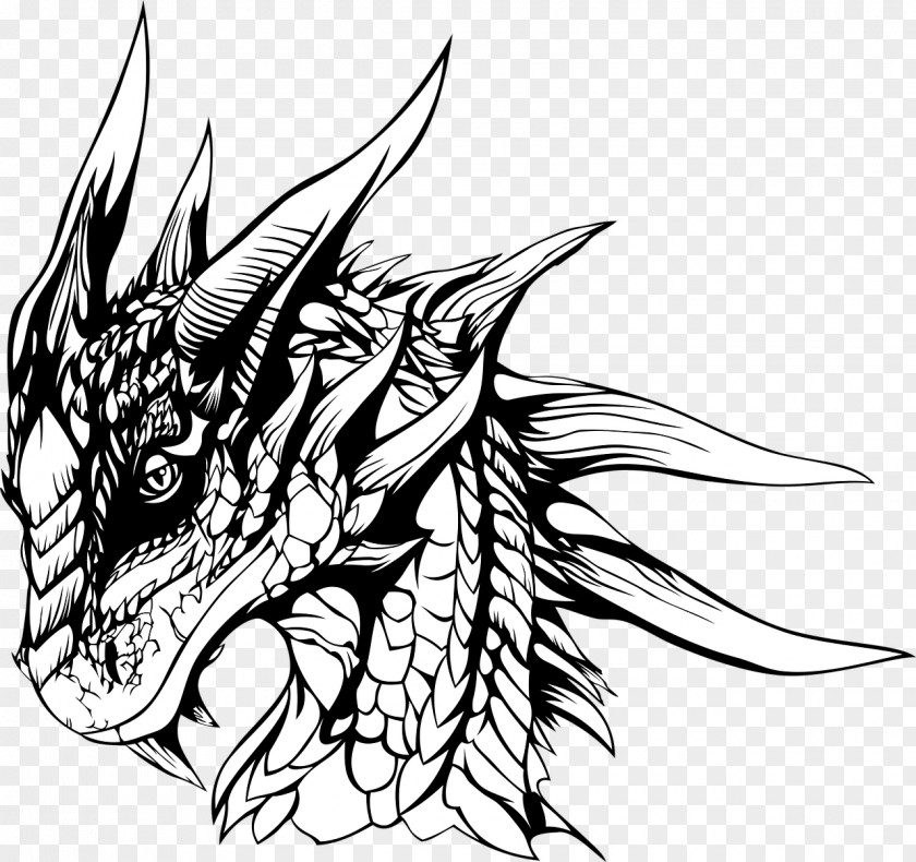 Dragon Drawing DeviantArt Pencil Sketch PNG