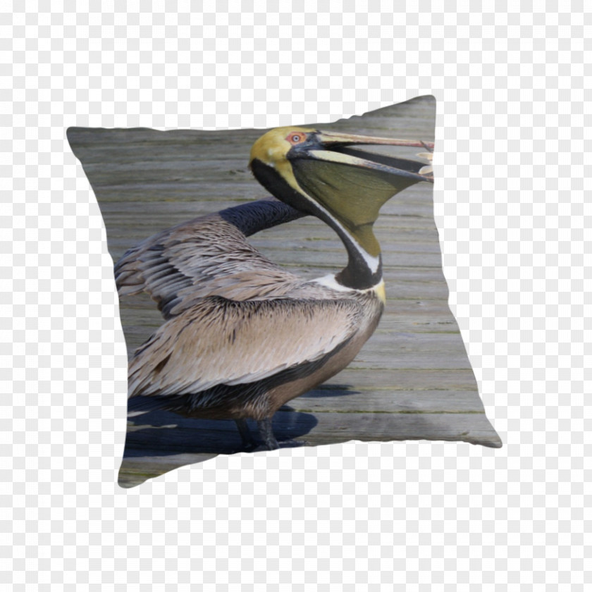 Fish Head Throw Pillows Goose Cushion Cygnini Duck PNG