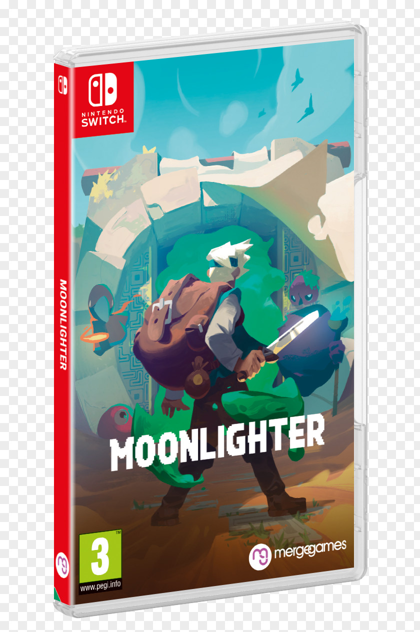 Nintendo Moonlighter Switch Video Game PNG