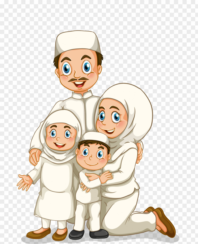 The Islamic Family Stock Photography Muslim Illustration PNG