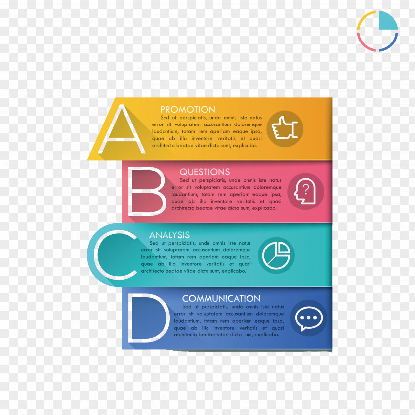 Beautifully Designed PPT Chart Bar Infographic PNG