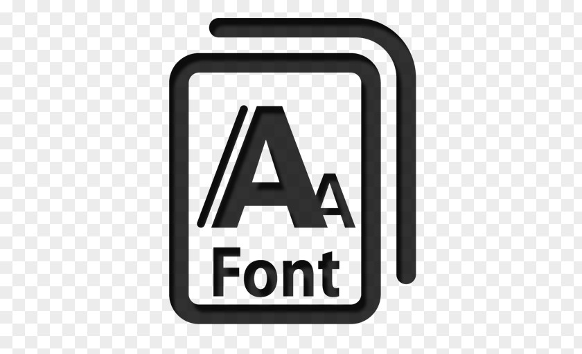 Font Awesome Web Typography PNG