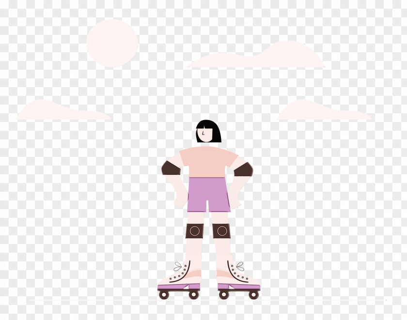 Outerwear / M Skateboarding Font Cartoon Sitting PNG