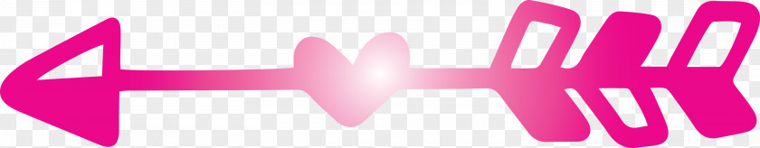 Simple Arrow Heart PNG