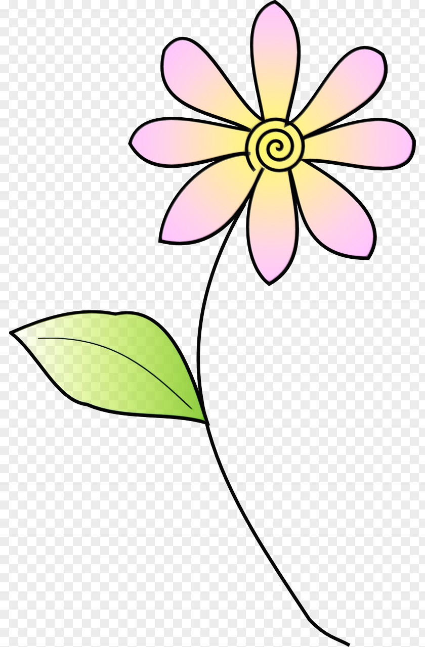 Wildflower Plant Stem Pink Petal Clip Art Flower Pedicel PNG