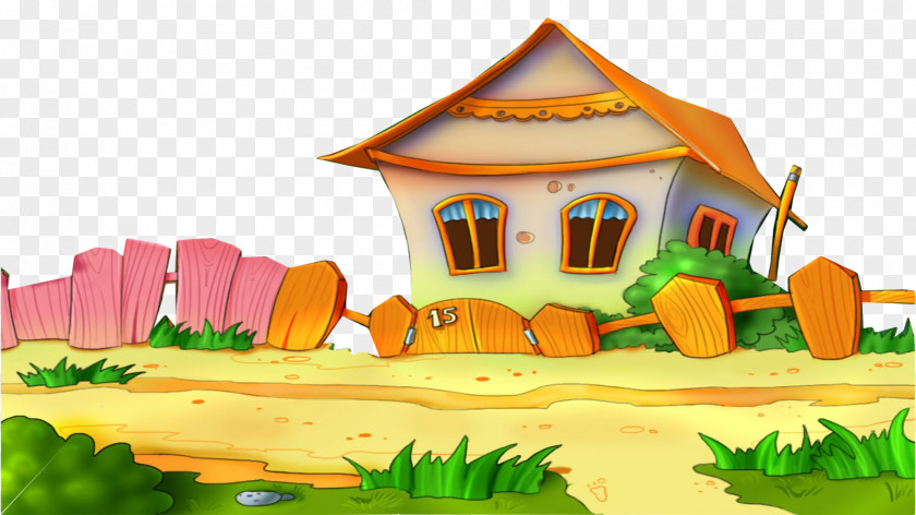 1 2 Written Gingerbread House Desktop Wallpaper Clip Art PNG