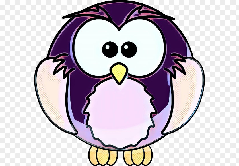 Beak Bird Of Prey Cartoon Purple Violet Flightless PNG