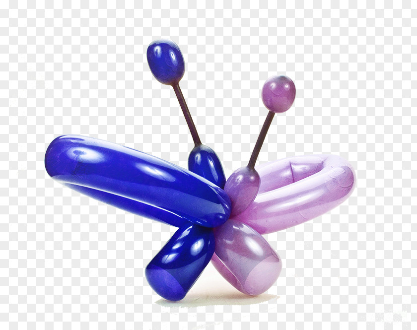 Cartoon Balloon Flowers Butterfly Toy PNG
