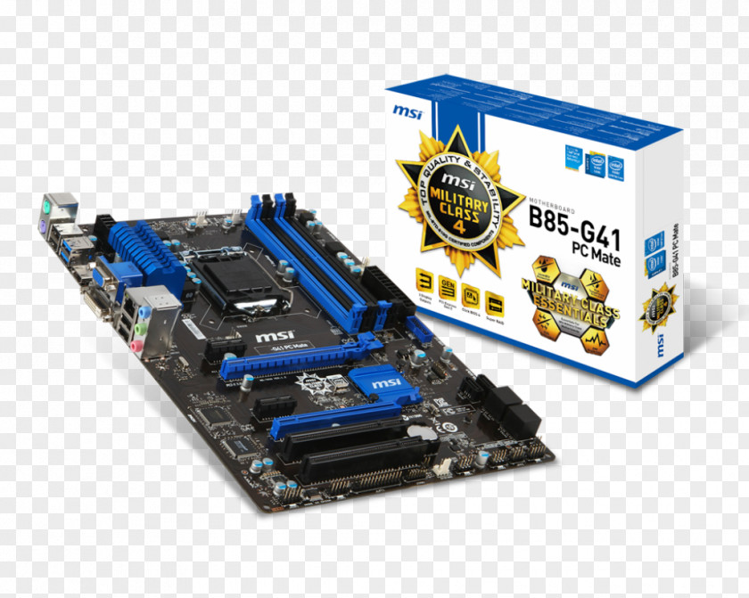 Motherboard Intel LGA 1150 ATX MSI PNG