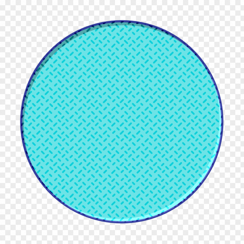 Oval Electric Blue Ello Icon PNG