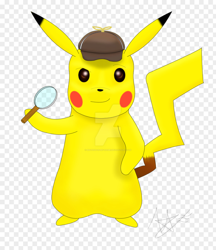 Pikachu Detective Hey You, Pikachu! Pokémon Clip Art PNG
