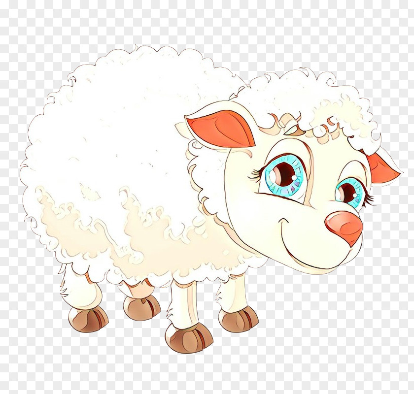 Sheep Cattle Illustration Dog Mammal PNG