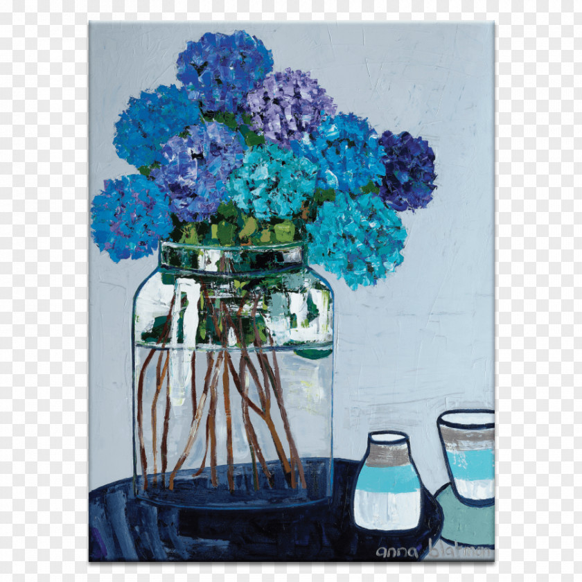 Throwing Hydrangea Visual Arts Canvas Artist Work Of Art PNG