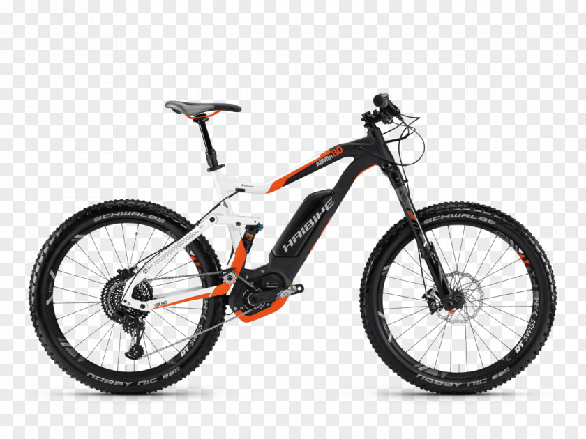 Bicycle Haibike Electric Mountain Bike Downhill Biking PNG