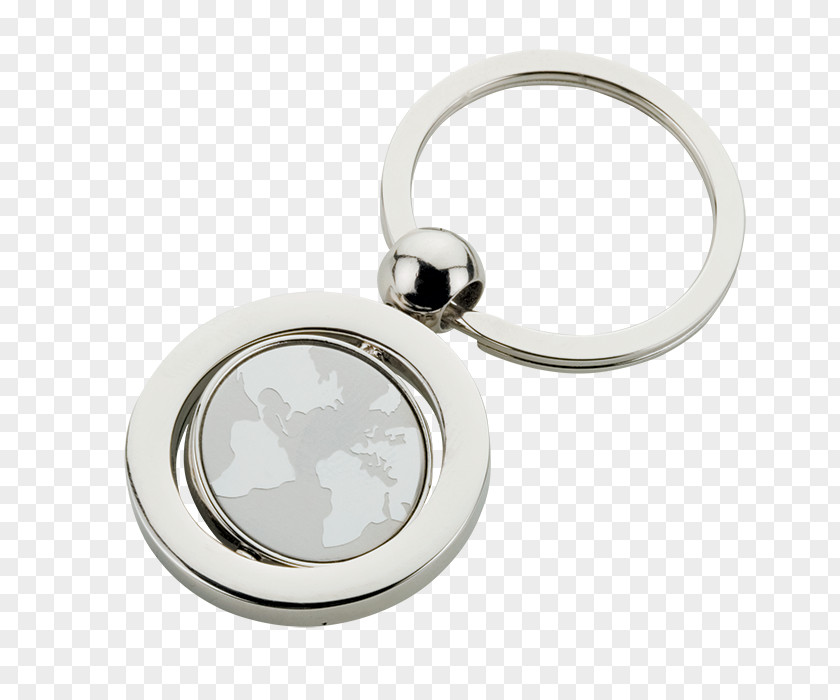 Gift Key Chains Keyring World Metal PNG