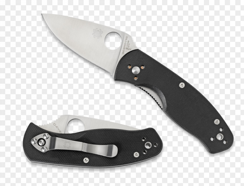 Knife Pocketknife Spyderco Blade Outdoor Recreation PNG