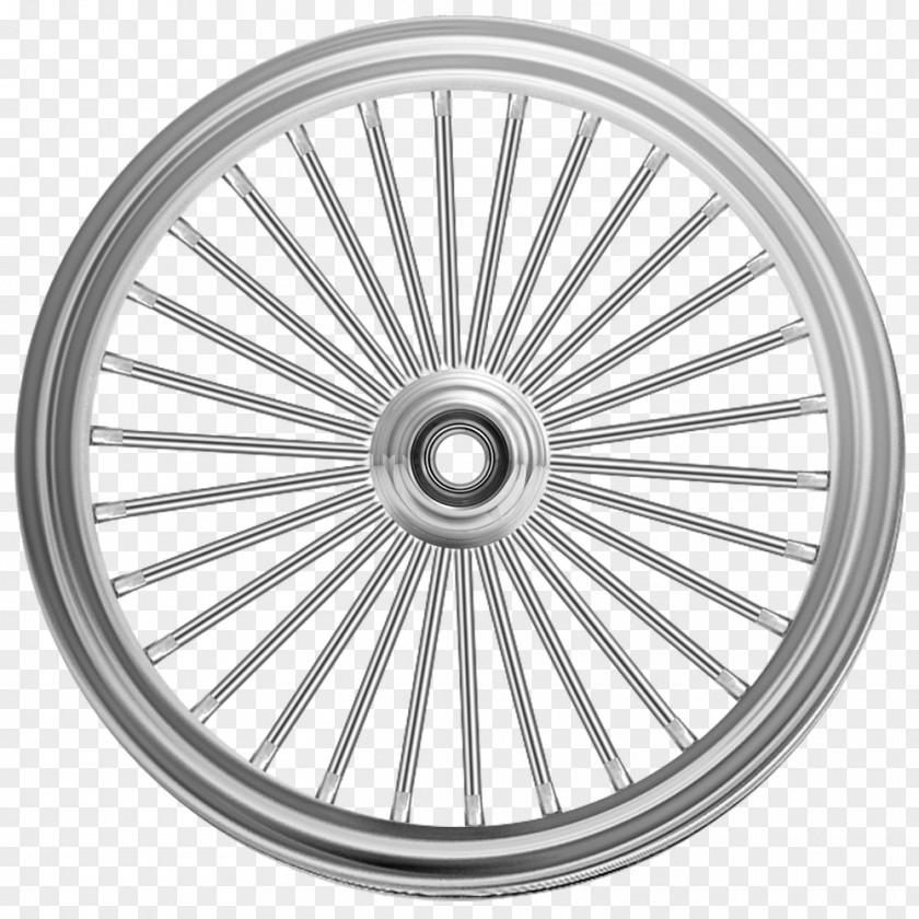 Motorcycle Wire Wheel Spoke PNG