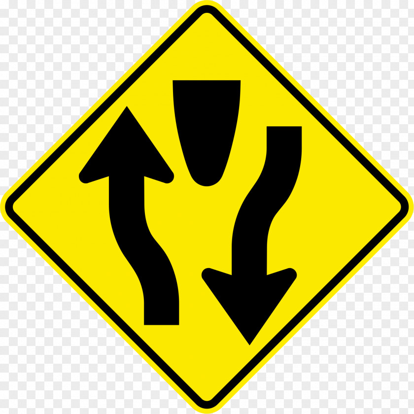 Road Traffic Sign Warning Highway PNG