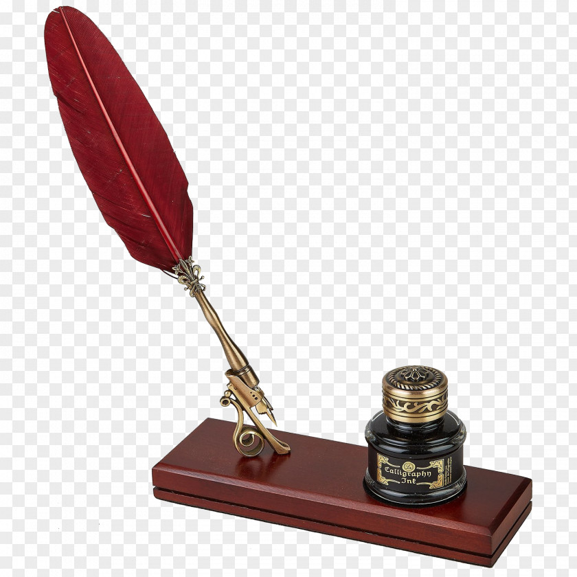 Pen Quill Inkwell Dip PNG