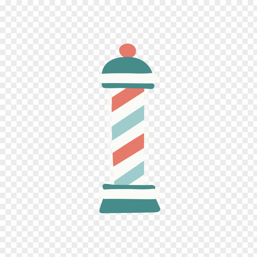 The Red Green Barbershop Column PNG