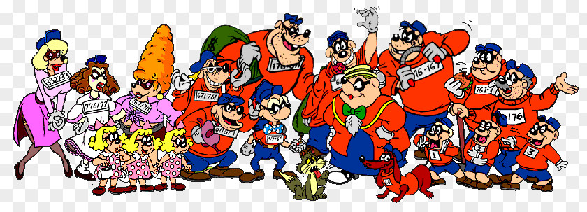 Beagle Boys Scrooge McDuck Banda Bassotti Character Famiglia Cristiana PNG