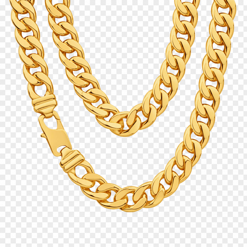 Chain Gold Necklace Clip Art PNG