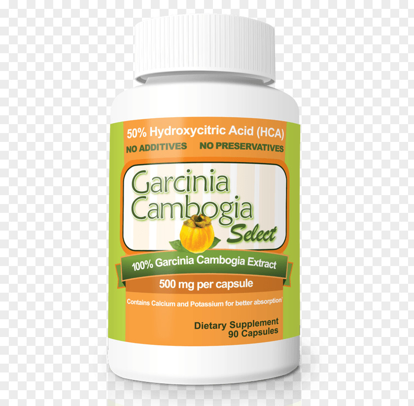 Garcinia Cambogia Dietary Supplement Hydroxycitric Acid Weight Loss Health PNG