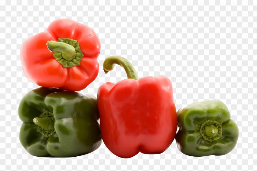 Green Pepper,chili Red Bell Pepper Yellow PNG