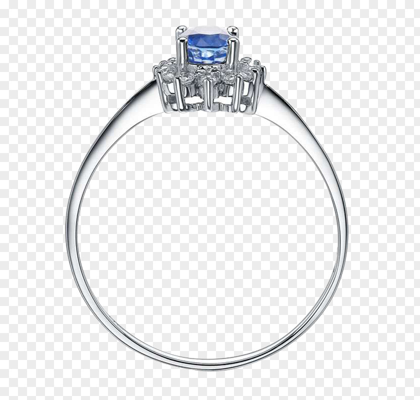 Sapphire Ring Earring Diamond PNG