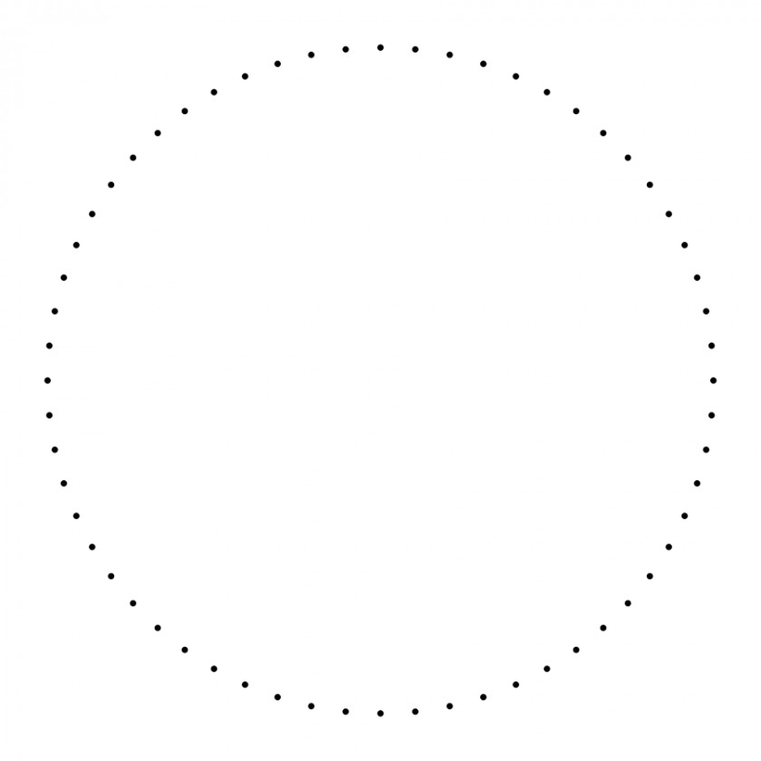 White Dots Cliparts Circle Area Angle Font PNG