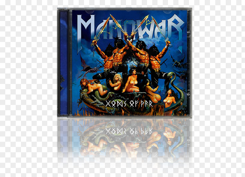 Advanced Audio Coding Gods Of War Manowar Album Heavy Metal Compact Disc PNG