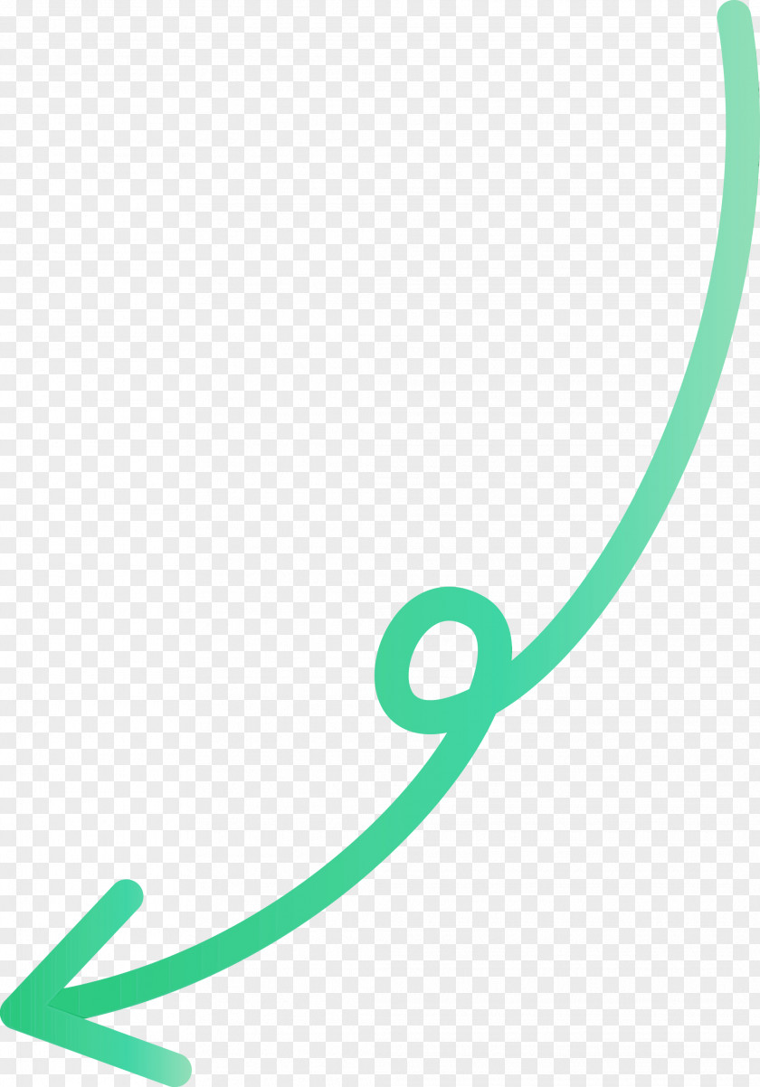 Green Line Font Logo PNG