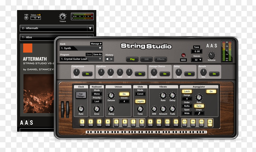 Musical Instruments Applied Acoustics Systems Software Synthesizer Computer Virtual Studio Technology Plug-in PNG