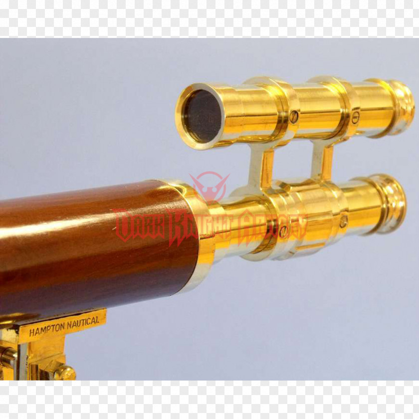 Pirate Hat Anchor Tag Telescope Refracting Brass Telescopic Sight Ship Model PNG