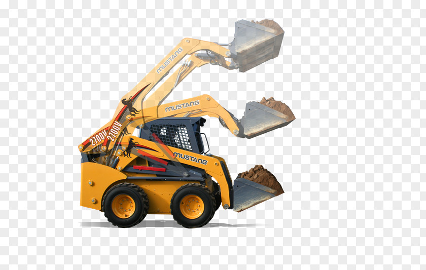 Skid Steer Machine Bulldozer Skid-steer Loader Engine PNG