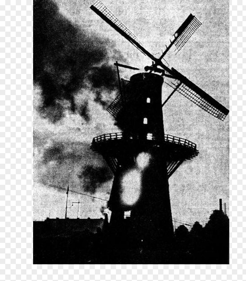 Brandweer Rotterdamrijnmond Oostplein Noord, Rotterdam De Noord Windmill PNG